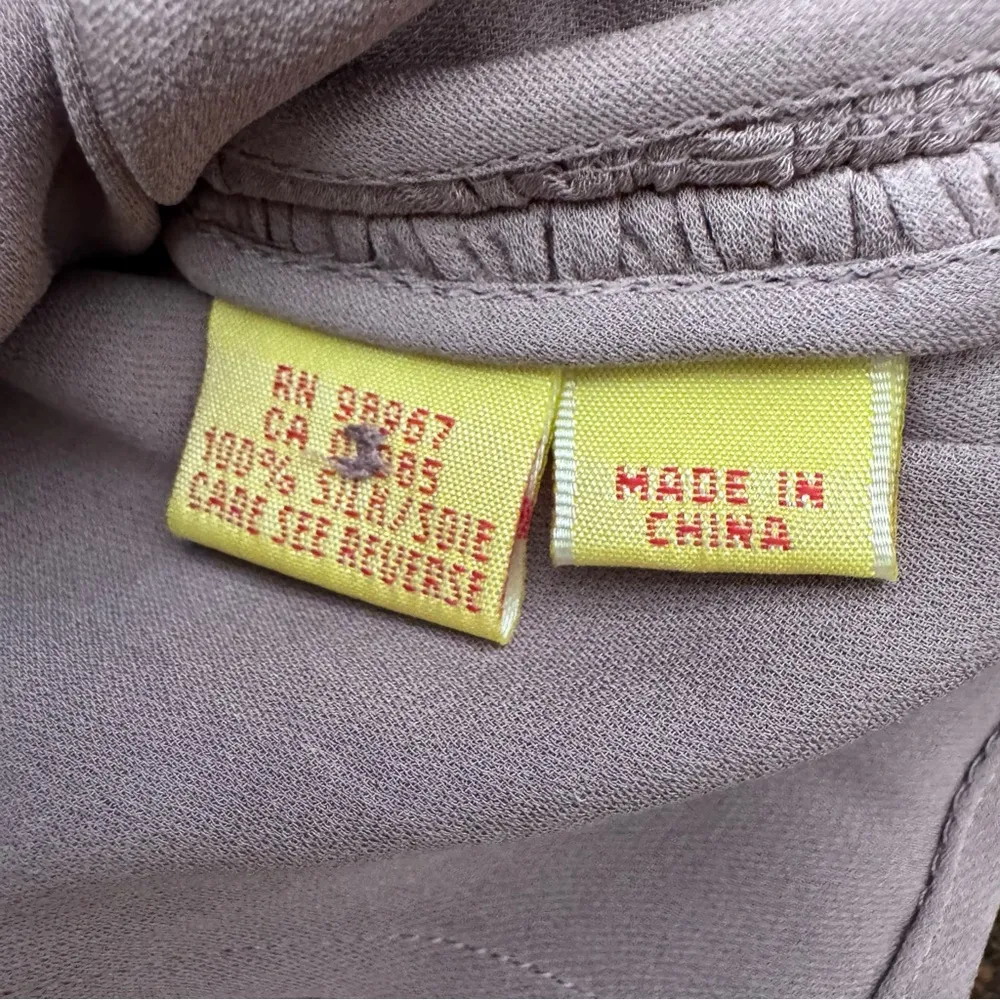 CATHERINE MALANDRINO lavender elegant western style top, size S - Image 11