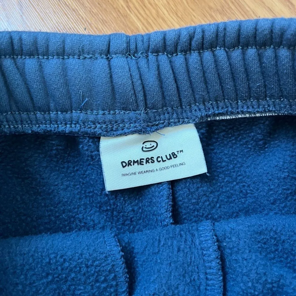 DRMERS CLUB Members Only Navy Blue Sweat Shorts Size Medium - Image 9