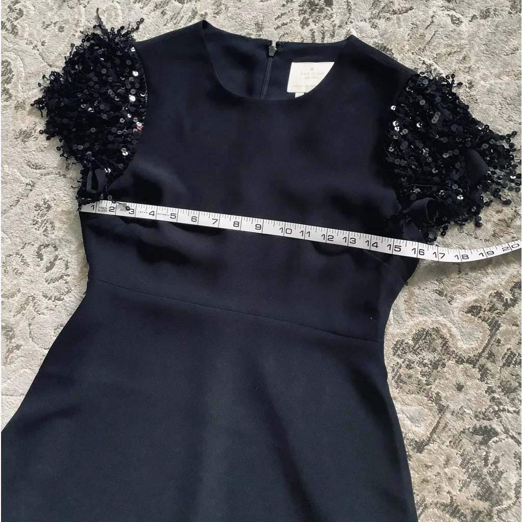 NICE kate spade dress w/sequined sleeves 🌹🌹🌹 - Image 9