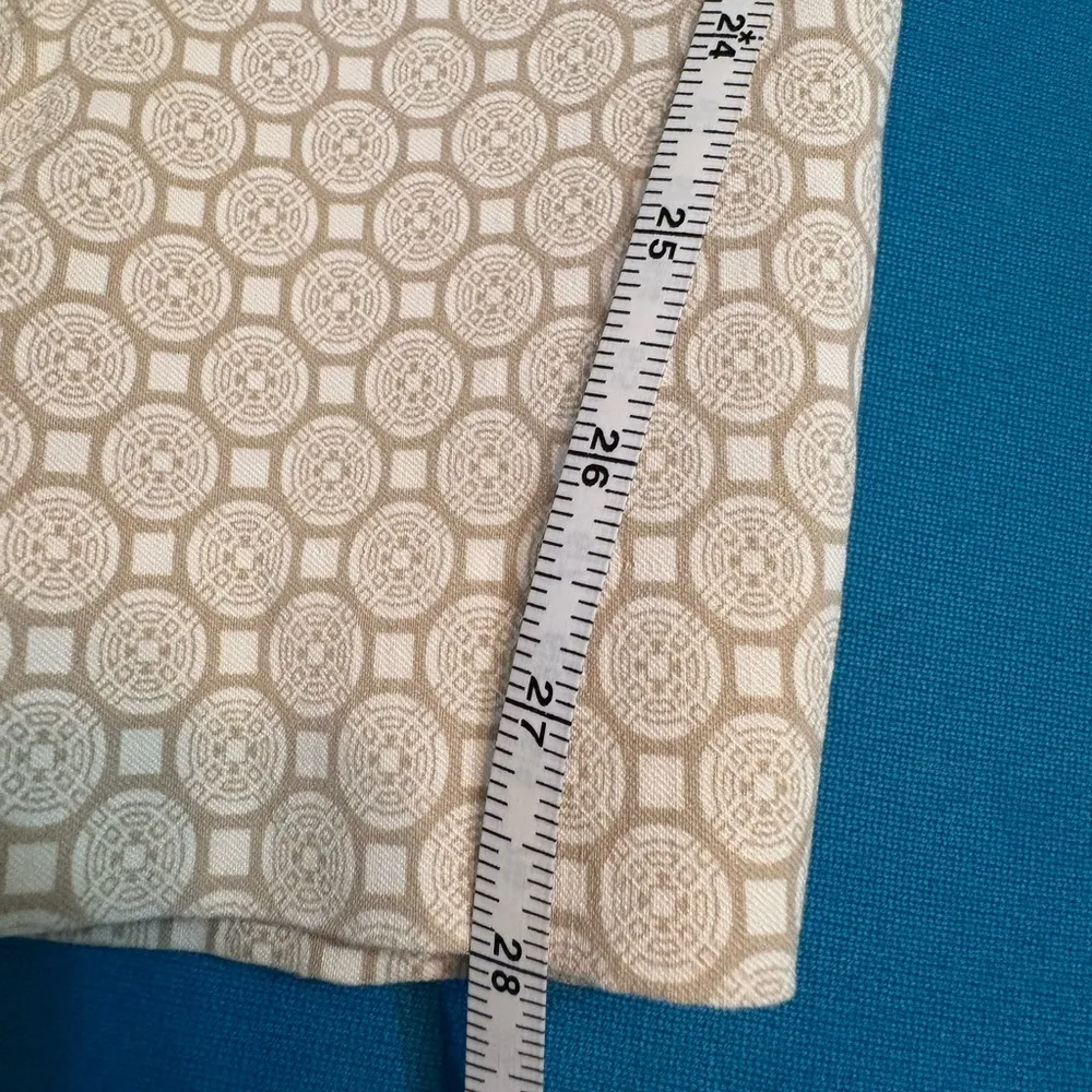 Charter Club Cream Ankle Pants Cambridge Slim. 12P. Super comfortable! - Image 9