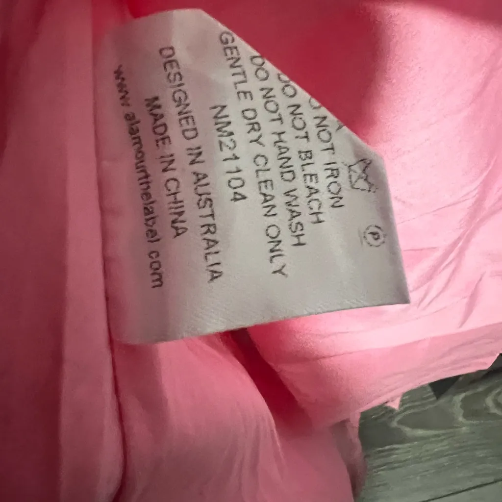 ALAMOUR THE LABEL, Halima Dress in Pink, New with Tags Pink Size XS - Image 8