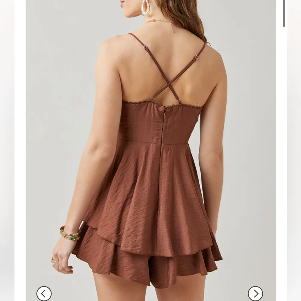 NWT Amy Tiered Skirt Romper - Image 9