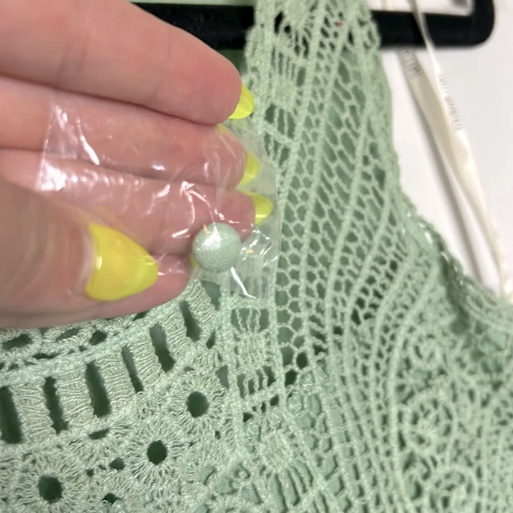 NWOT Sweet Wanderer Lace Flowy Tank - Image 5