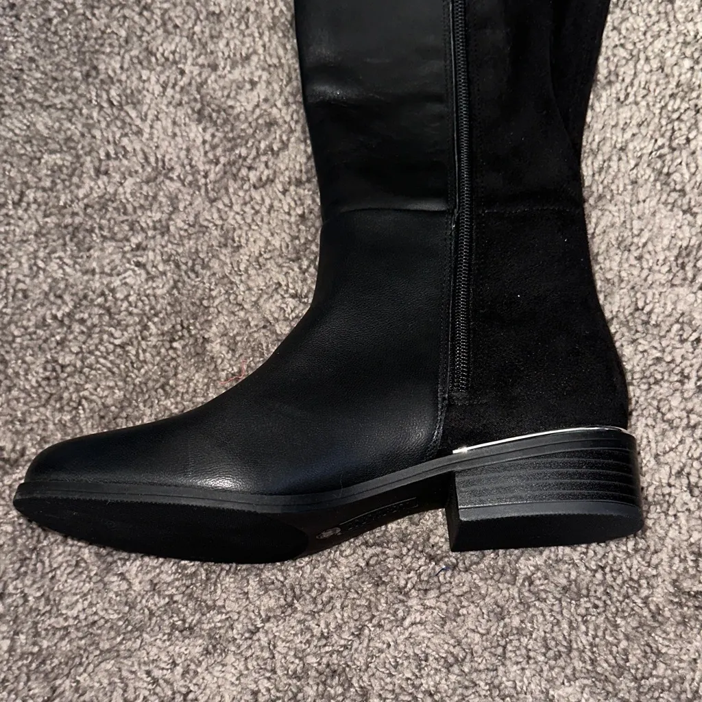 Alfani Step Flex Black Over the Knee Boots - Image 3