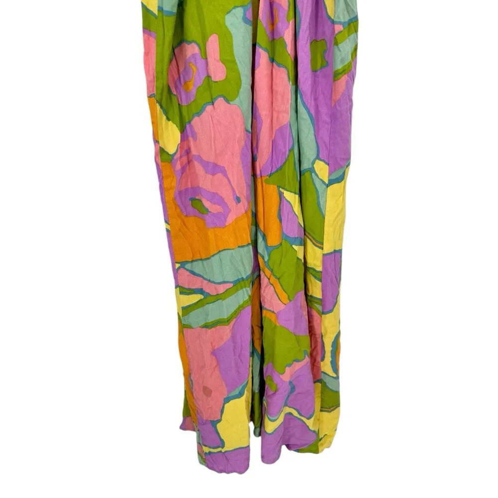 Show Me Your Mumu Dana XL Multicolor Oversized Floral Side Cutout Maxi Dress - Image 6