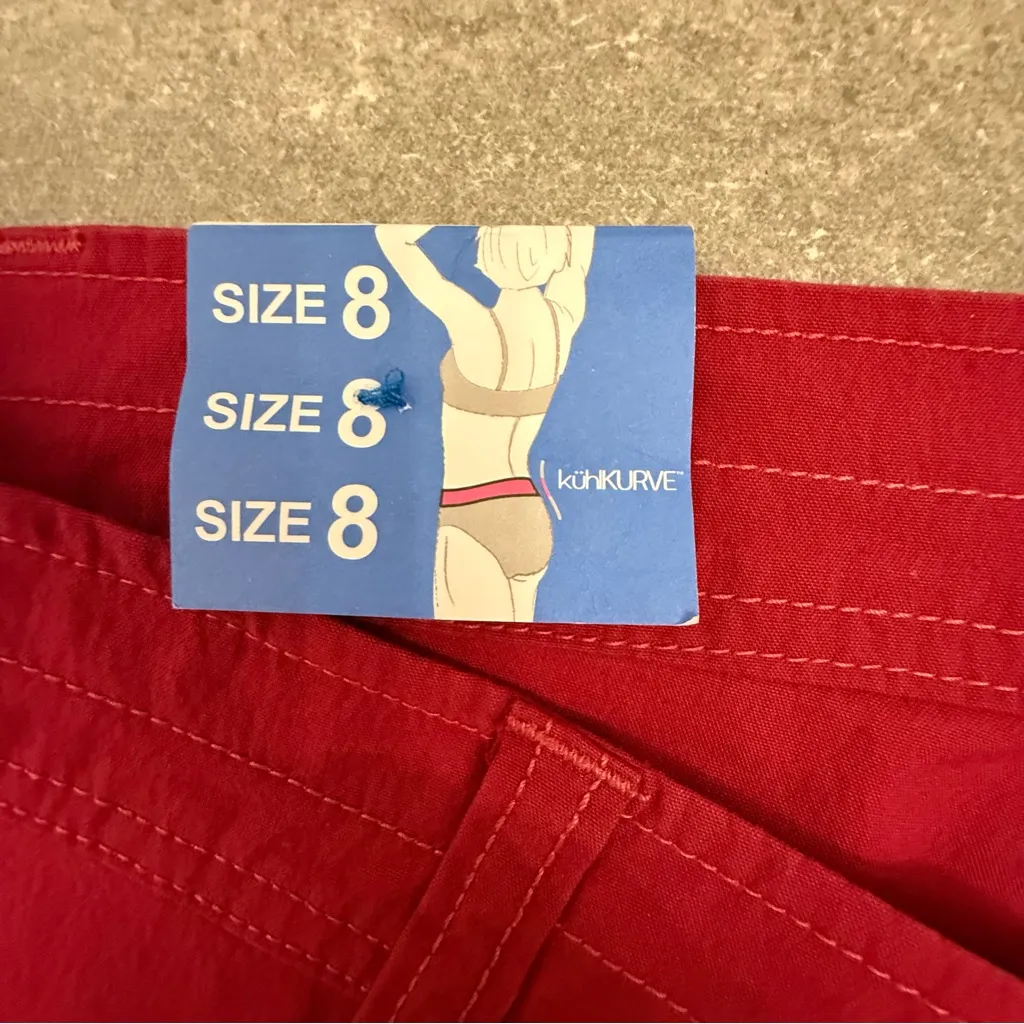 KÜHL Splash 11" Cargo Shorts in Plum Performance Fabric Women’s Size 8 - Image 7