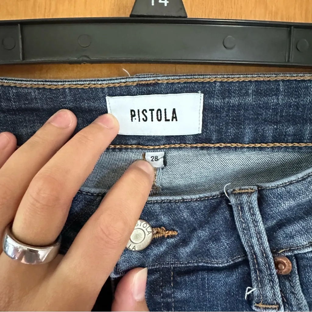 Pistola  Dark Blue Denim Jeans - Image 3