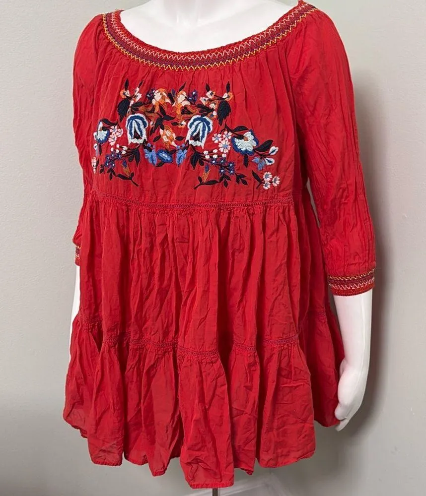 Free People Sunbeams Dress medium - Image 6