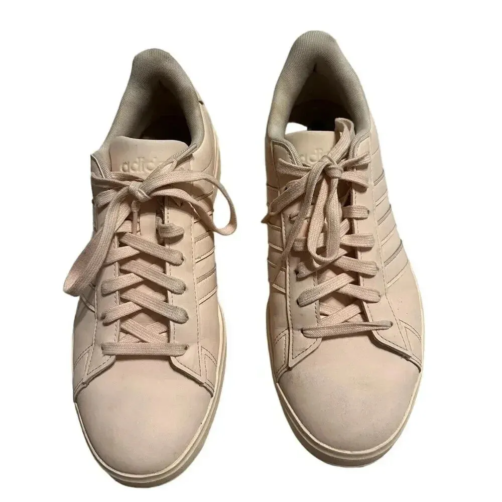 Adidas Cloudfoam Comfort Athletic Sneakers Women's Size 10 Pink Cushion Comfort - Image 2