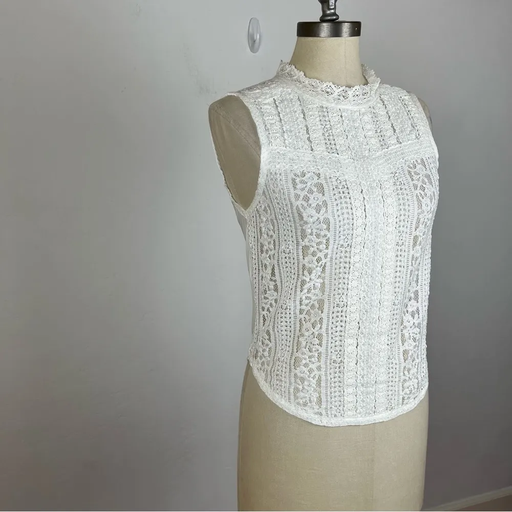 Free People Tea Party Top in Ivory - Image 2