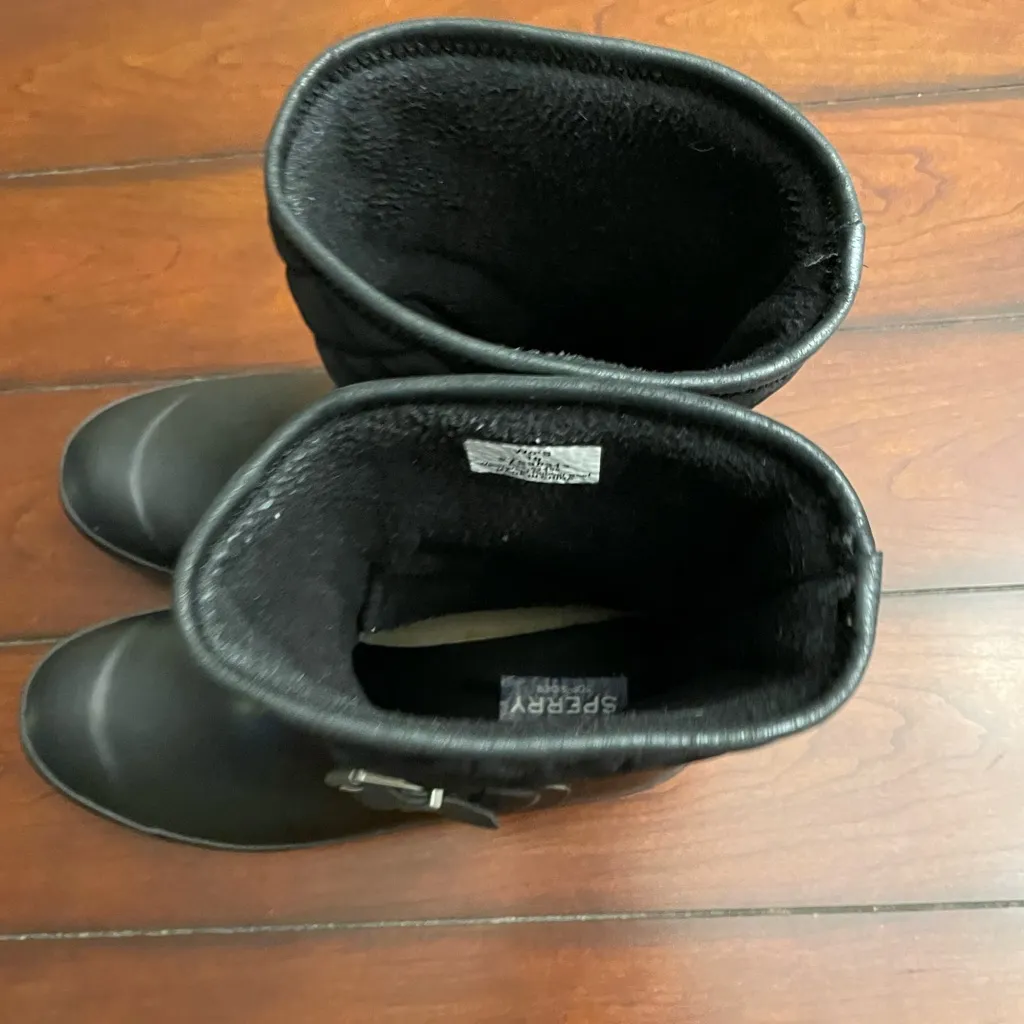 Sperry Walker Quilted Fleece Lined Rain‎ Boots - Image 4