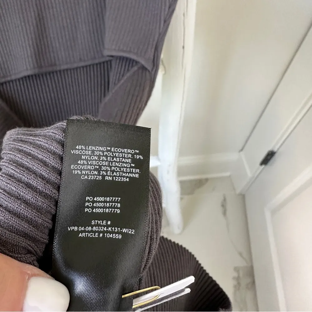 Aritzia Wilfred Cutout Knit Mini Dress Size Small - Image 9