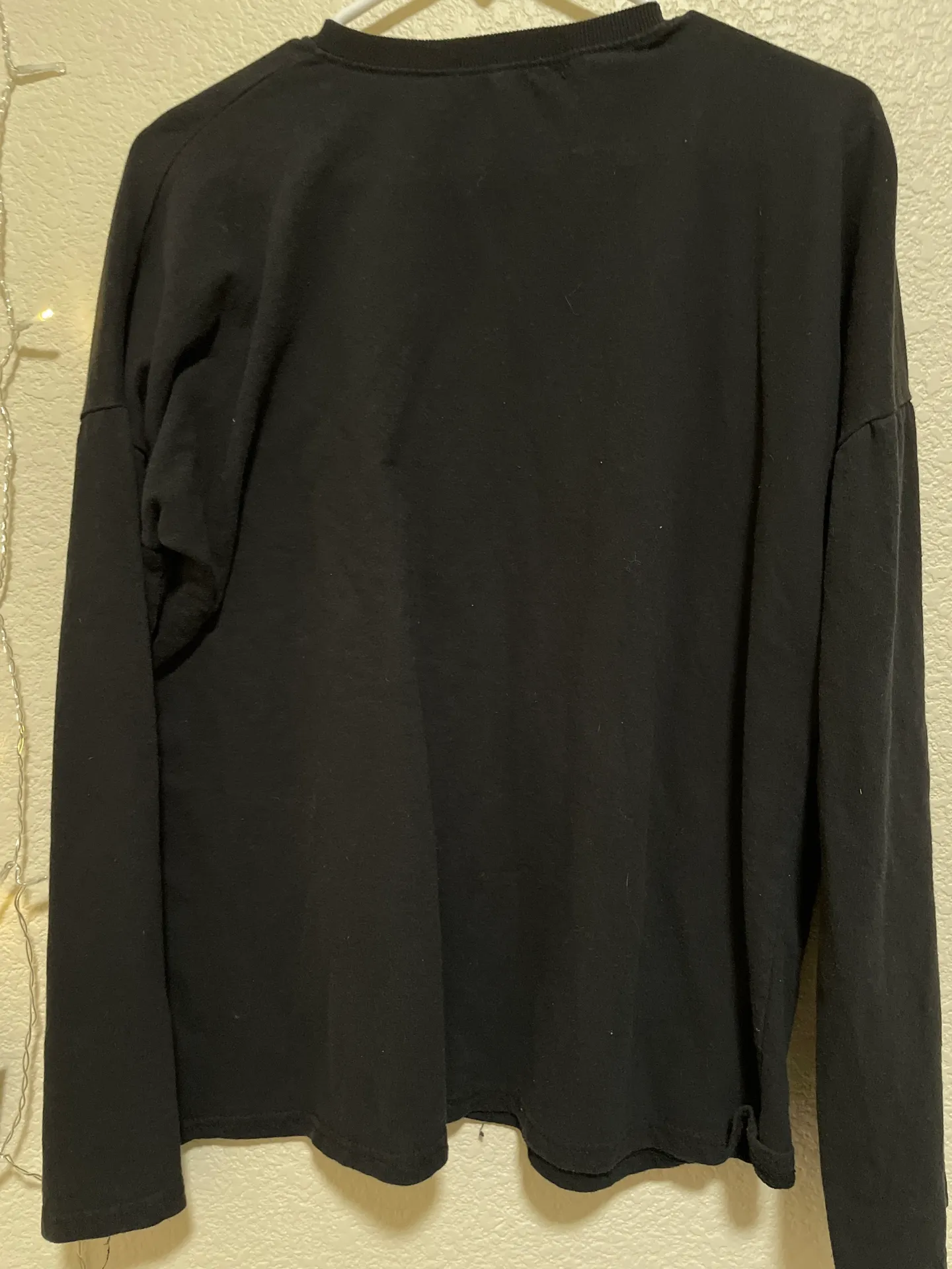 Oversized Black Long Sleeve - Image 2