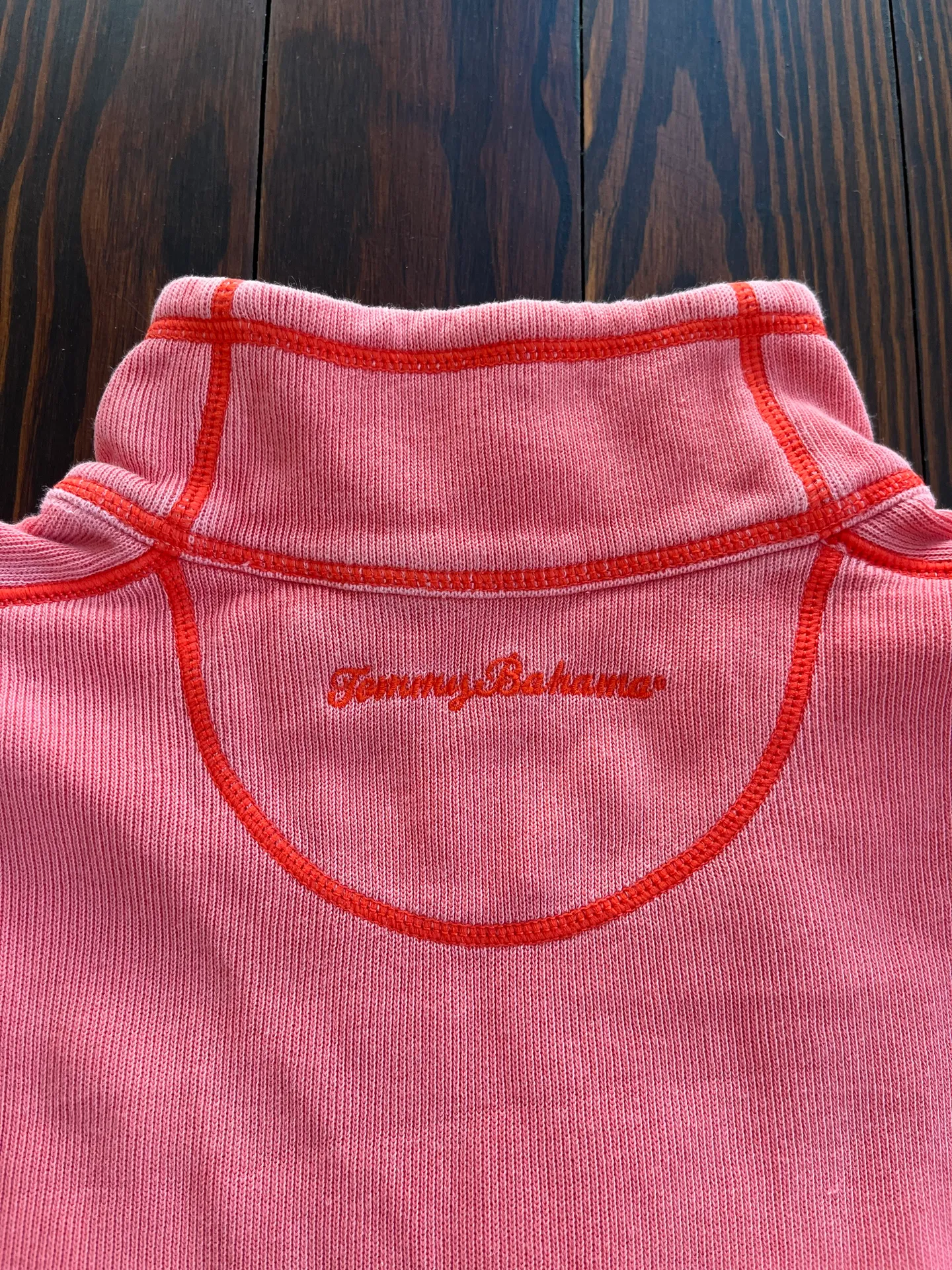 Pink Quarter Zip Sweatshirt  - Image 4