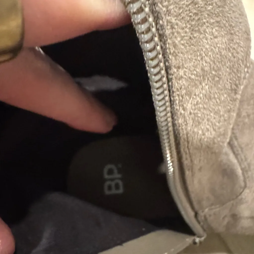 BP. Taupe Suede Knee-High Boots - Image 4