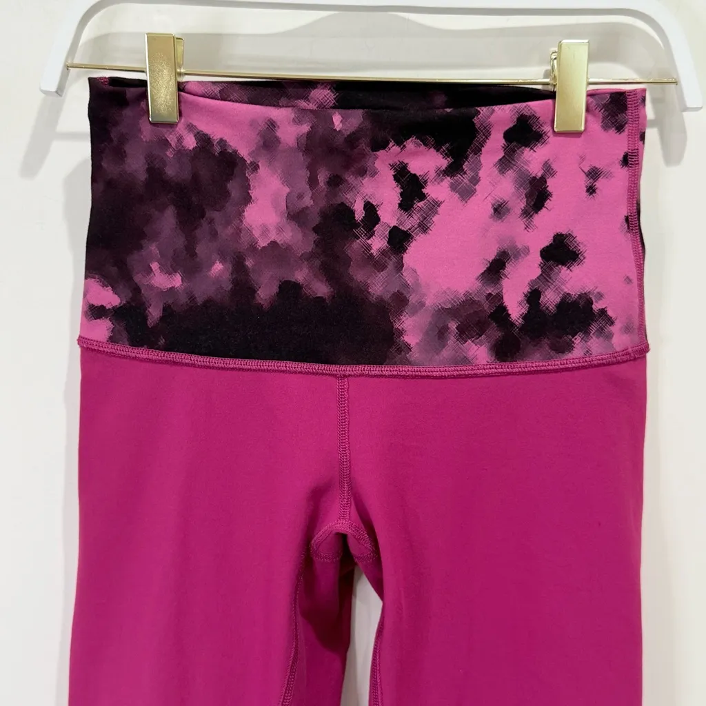 Lululemon  Wunder Under Pant Leggings 6 Raspberry Blooming Pixie Raspberry Pink - Image 12