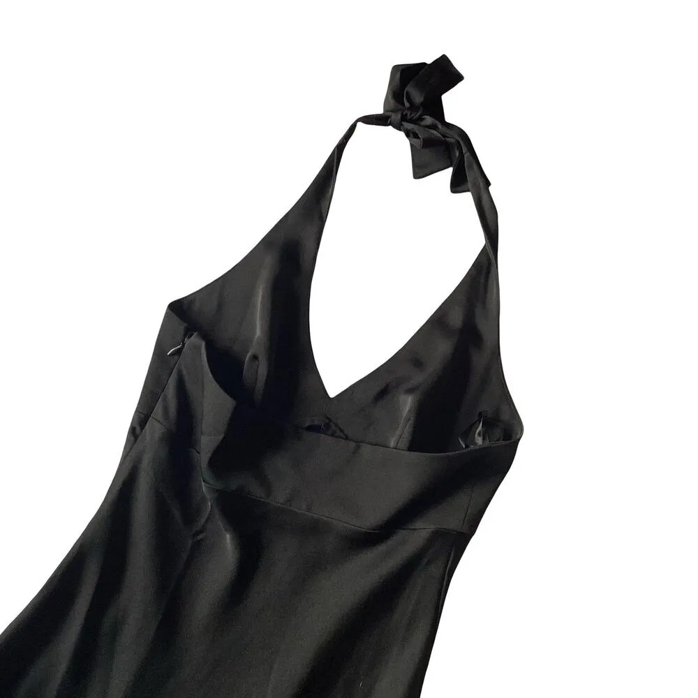 BCBG MAXAZRIA Long Halter Dress - Image 10