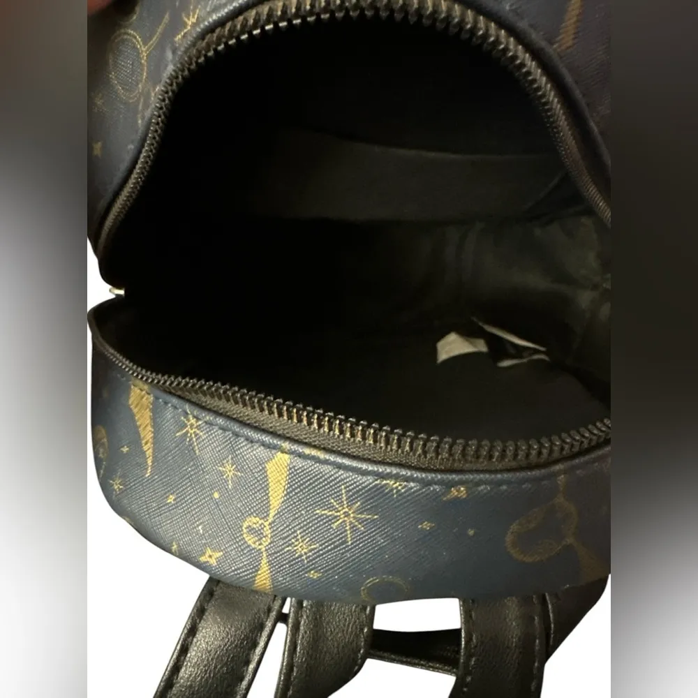 Harry Potter Navy & Gold Quidditch Mini Backpack - Image 6