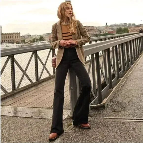 NEW Madewell The Perfect‎ Vintage Flare Jean in Sherborn Wash, 28 - Image 4