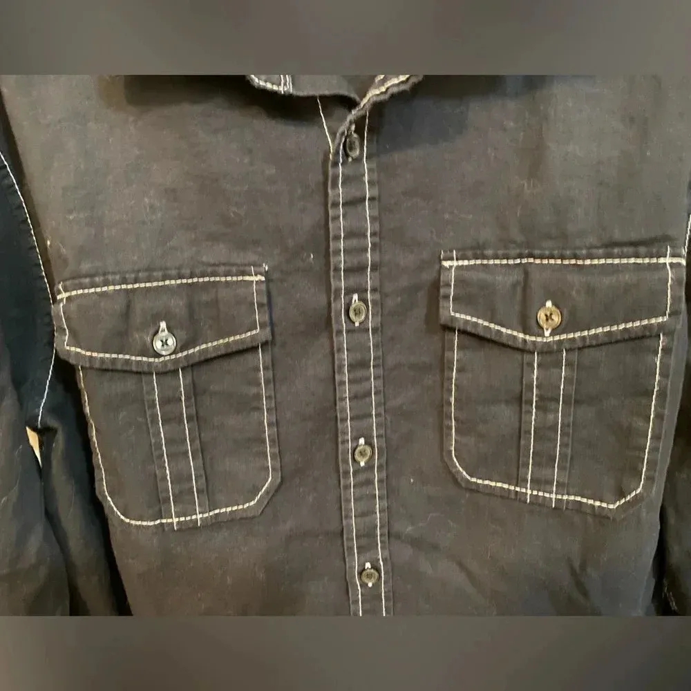 Michael Kors large buttons down shirt - Image 4