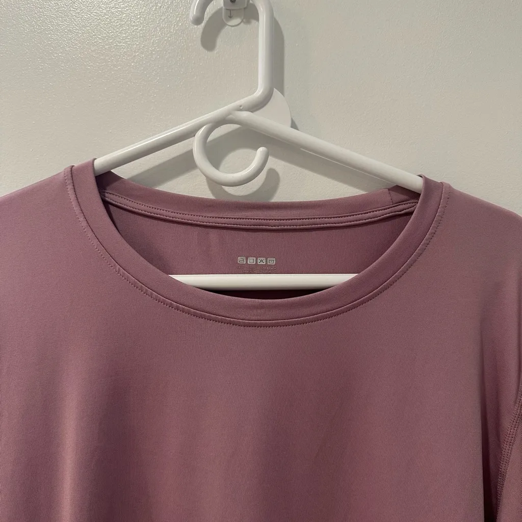 Mauve Long Sleeve Swim Top Pink Size XL - Image 3