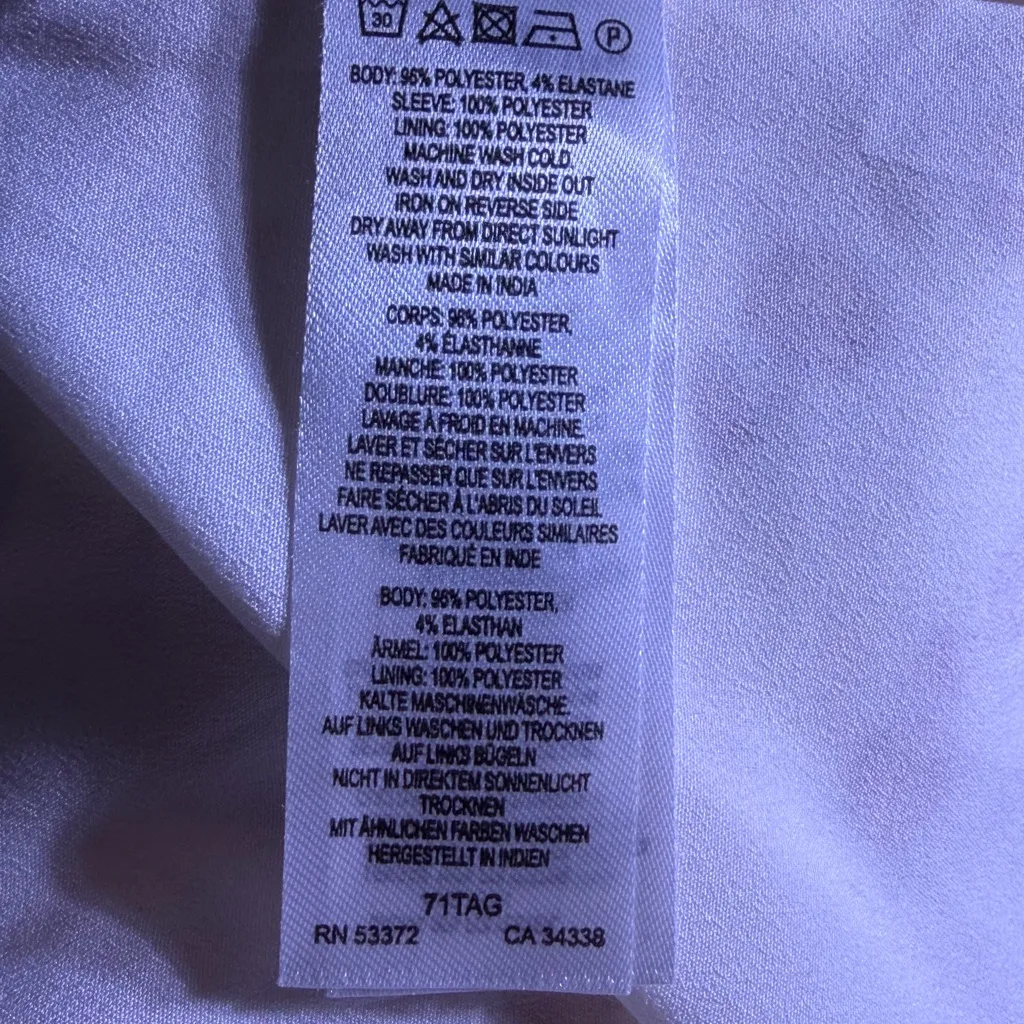 French Connection Floral Print Floral Print Domed Midi Dress size M - Image 8