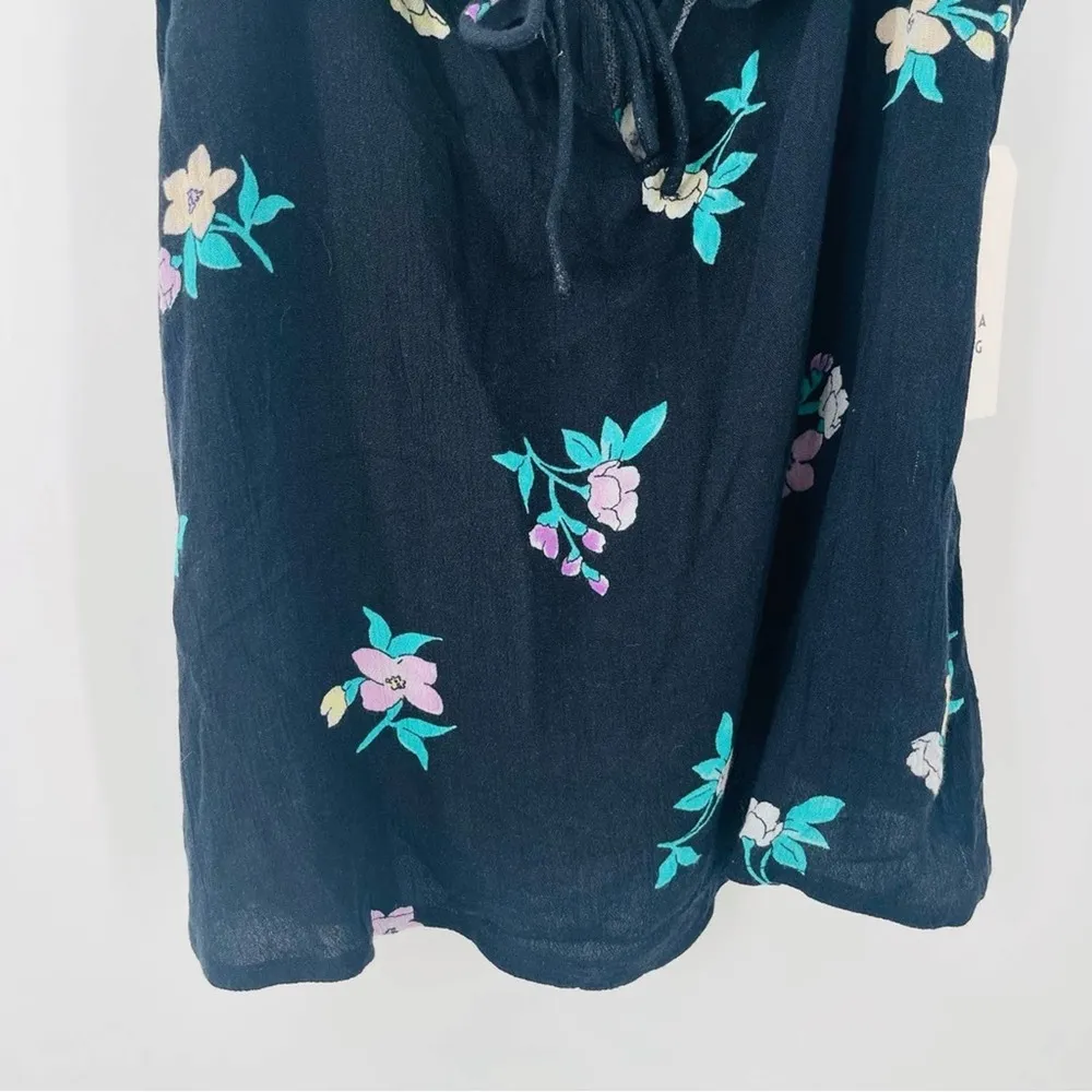 BILLABONG Tank Small Going Out Woven Top Coastal Surf California Resort  NWT - Image 11