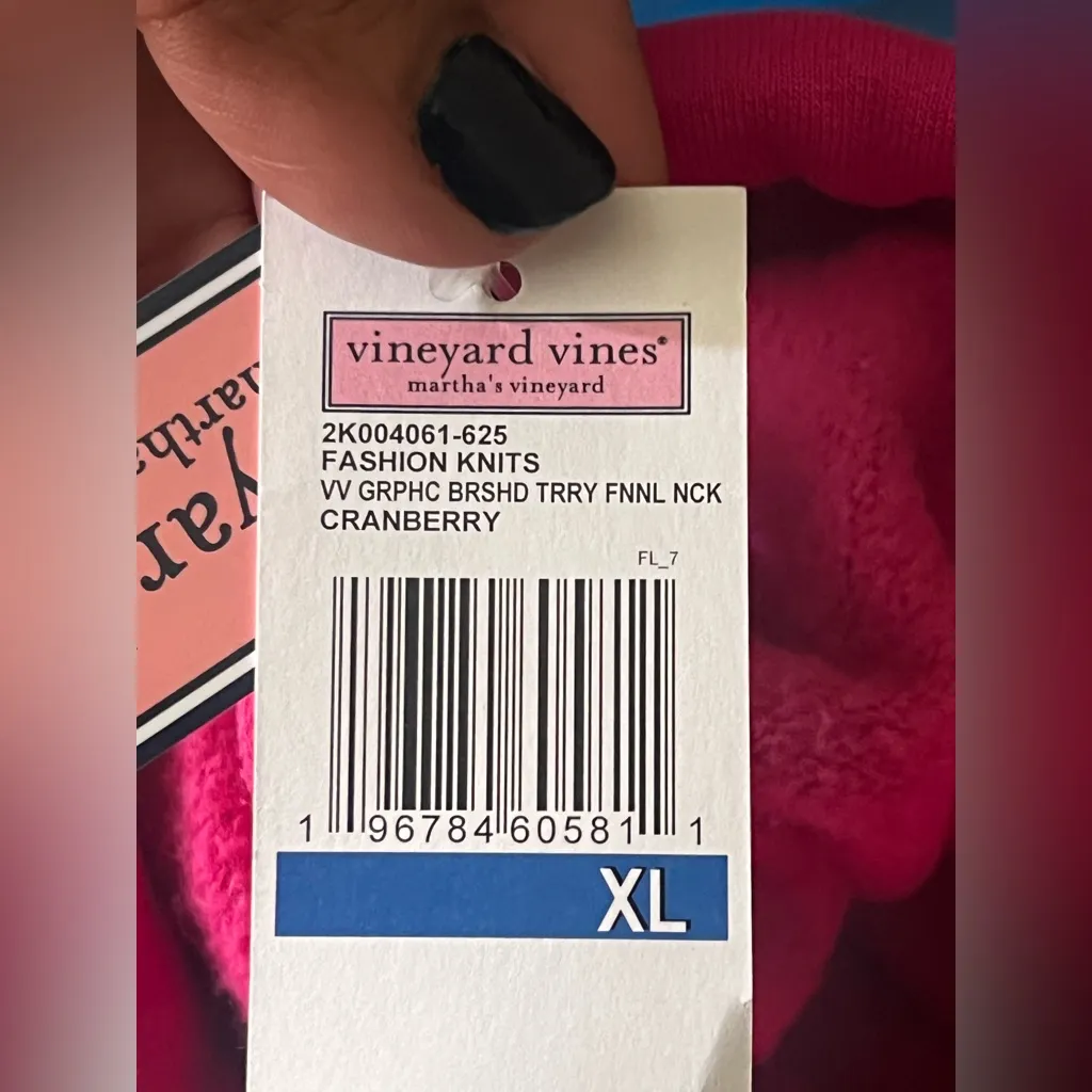 Vineyard Vines Funnel  Neck Whale Graphic Sweater NWT - Image 8