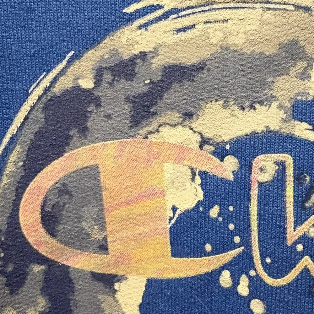 Champion NEW Womens Large Blue Powerblend
Fleece Crewneck Sweatshirt - Image 2