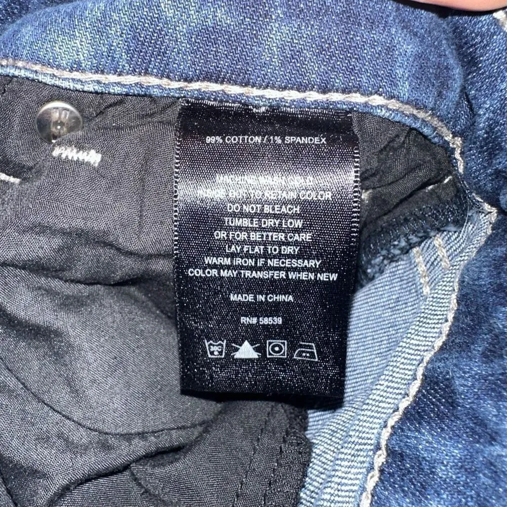 Kut from the Kloth distressed straight leg size 8 jeans - Image 3