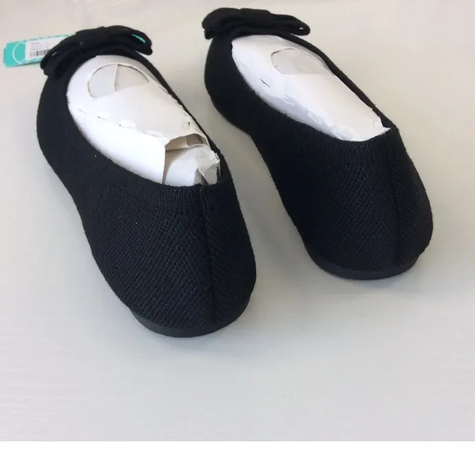 Mia Fabric Jinnie Ballet Flats Shoes Bow Tie Black Sz 11 New with tag - Image 4