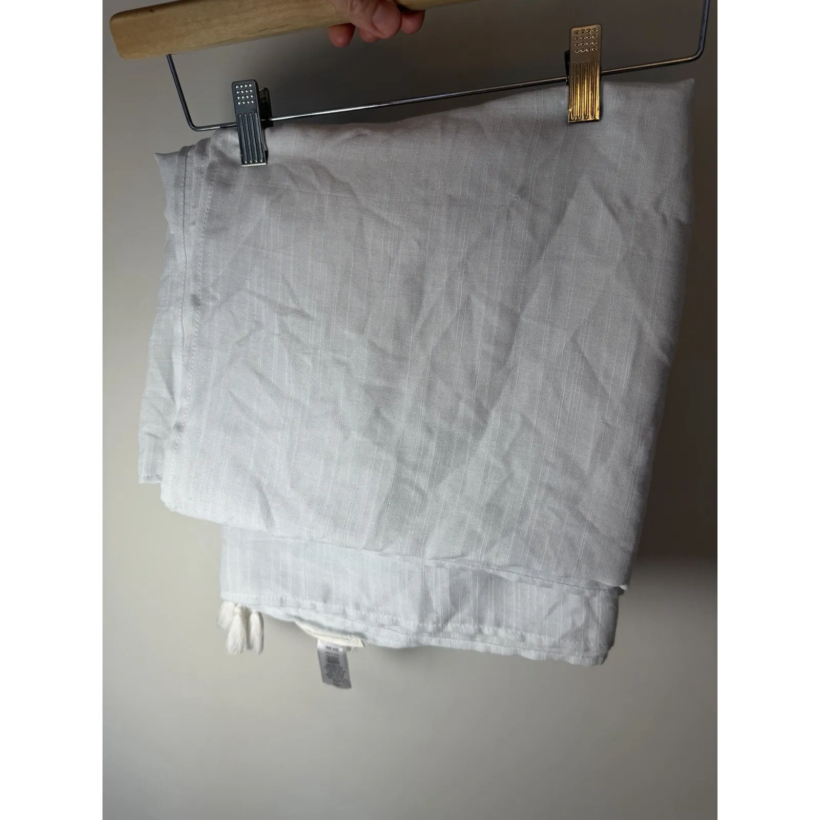 Treasure & Bond Floral Embroidered Square Scarf in Blue Illusion Combo $49 - Image 7