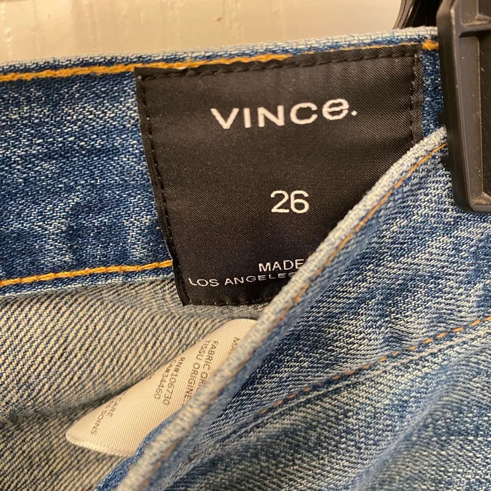 Vince Women’s Classic Blue Denim Jeans size 26 straight leg - Image 6