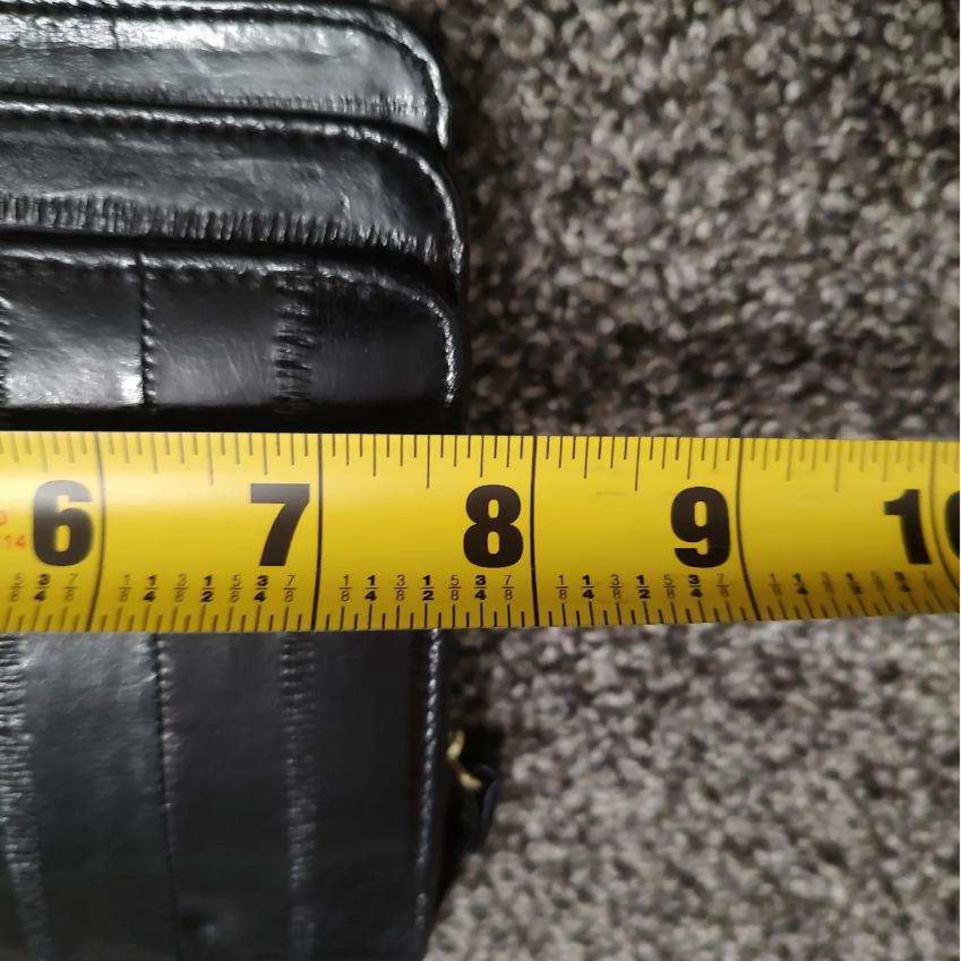 Black Shoulder Crossbody Wallet Bag Purse - Image 9