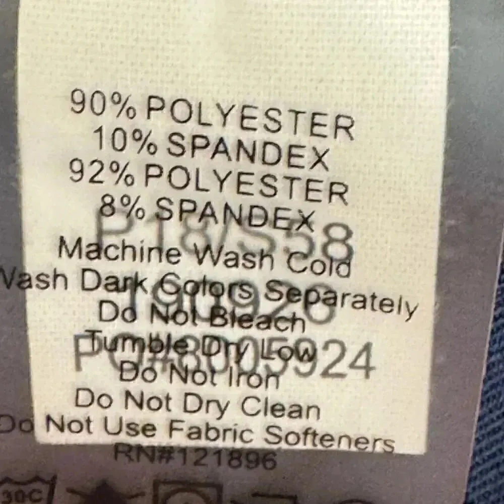 Title Nine Blue Purple Watercolor Floral Pull On Skort Golf Tennis SZ XS #1923 - Image 9