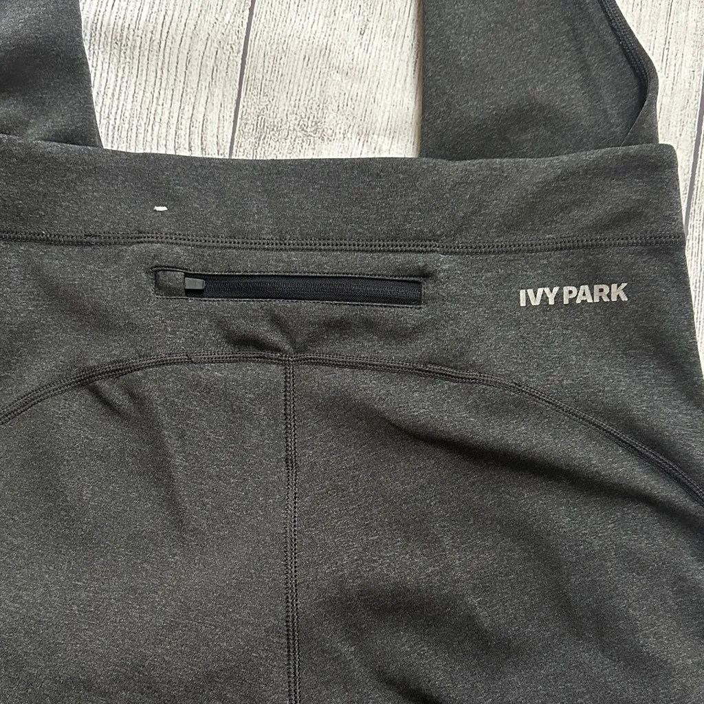 Ivy Park Gray Full Length Leggings Medium - Image 4