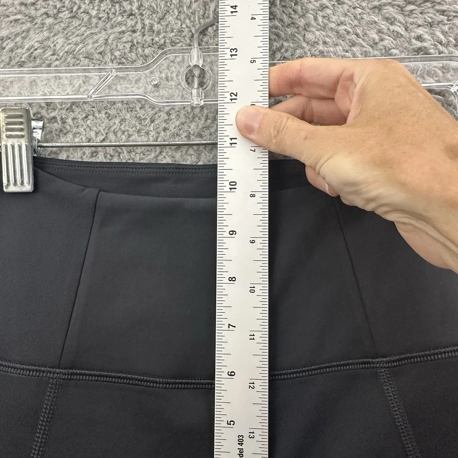 NWT Girlfriend Collective High Rise Bike Shorts 8" Black Athletic Women's‎ XS - Image 6