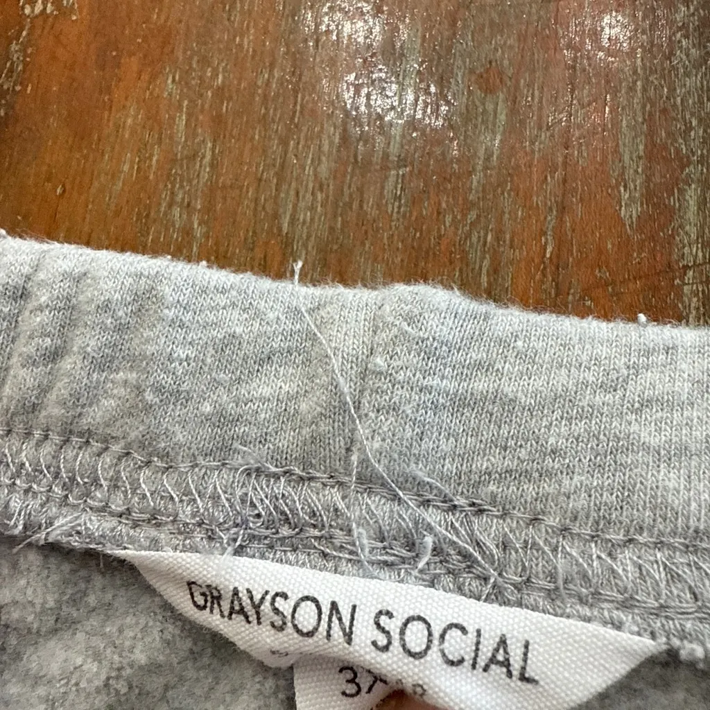 Women's Grayson Social Gray Plus Size 3X Joggers Sleep Panta - Image 3