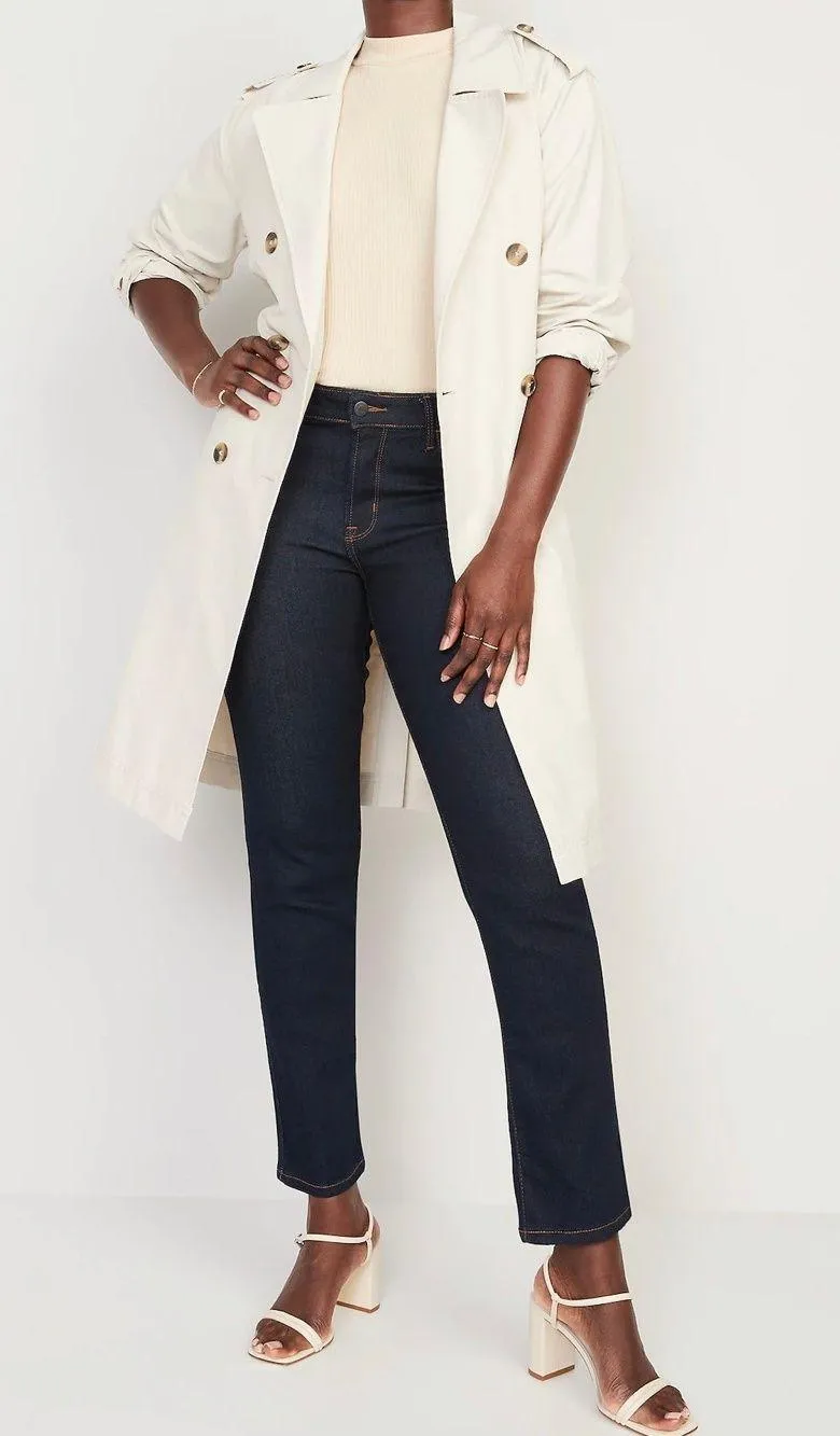 Old Navy Slim Straight Jeans - Image 5