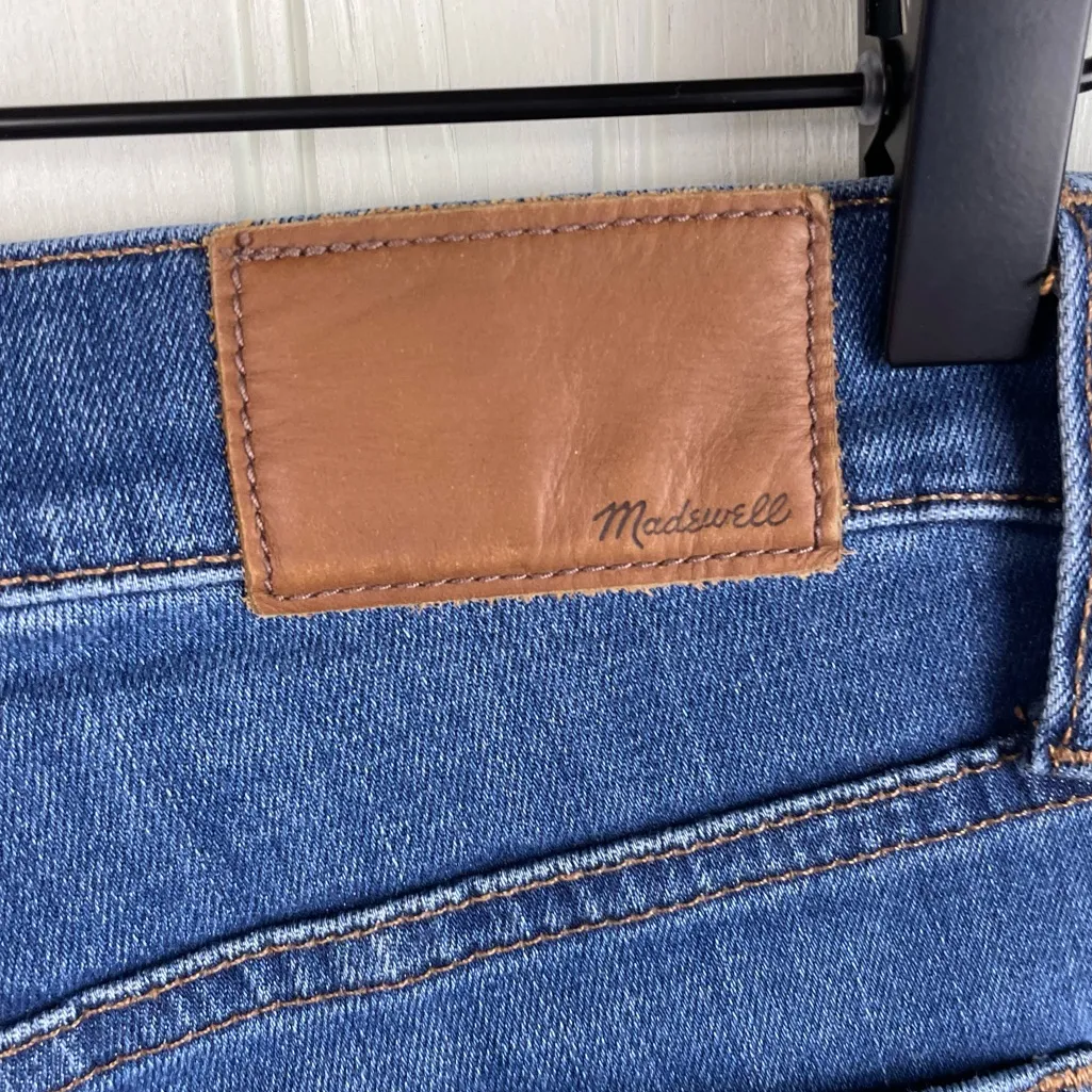 Madewell 10" High-Rise Skinny Crop Jeans Button Front K7520 Women's Size 27 - Image 10