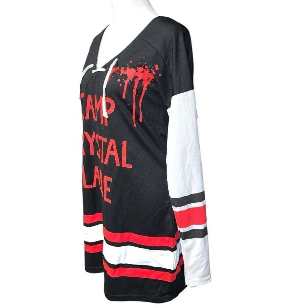 Friday the 13 th hockey jersey for her! Black Size M - Image 2