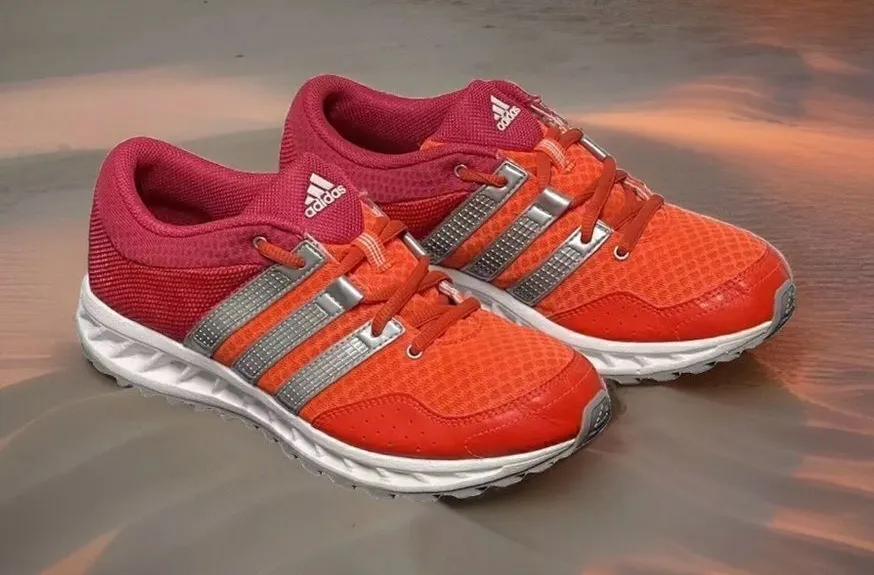 adidas Energy Boost Women's Red Running Shoes Size 6M - Image 2