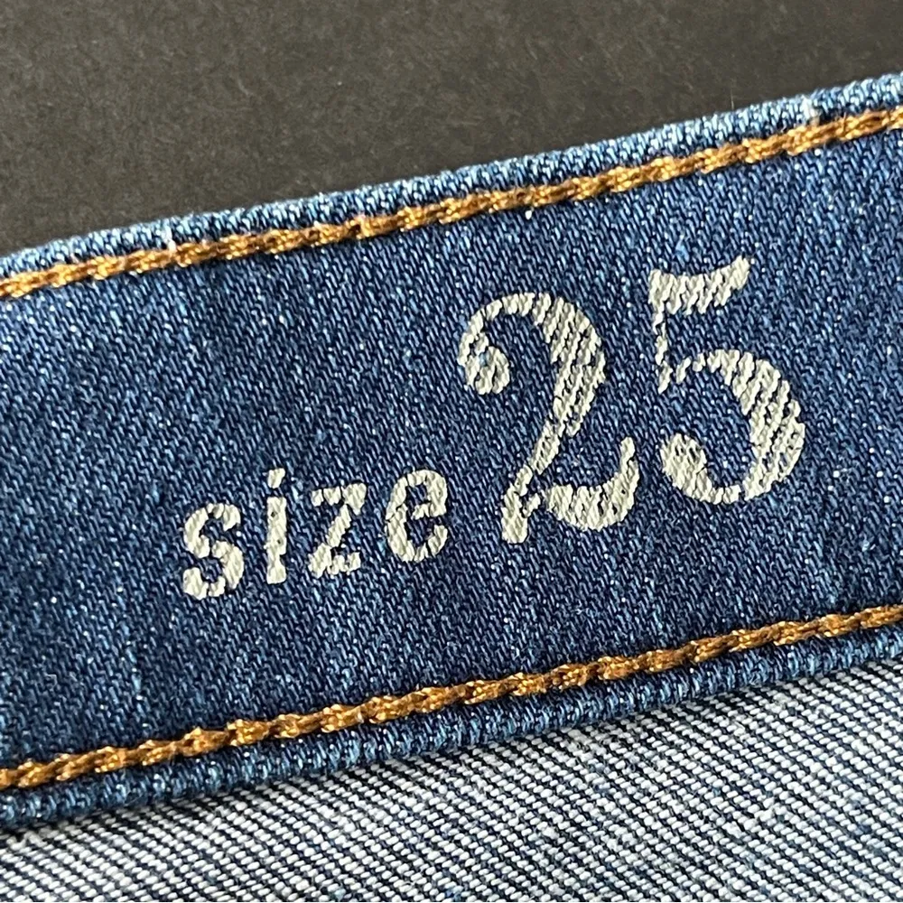 J. CREW | Blue Indigo Cut Off Denim Jean Shorts Sz 25 - Image 4