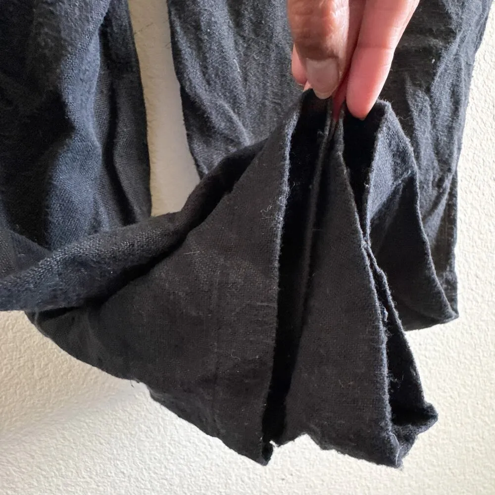 DÔEN Serre Zip Front Utility Silk Jumpsuit Black size XS - Image 13