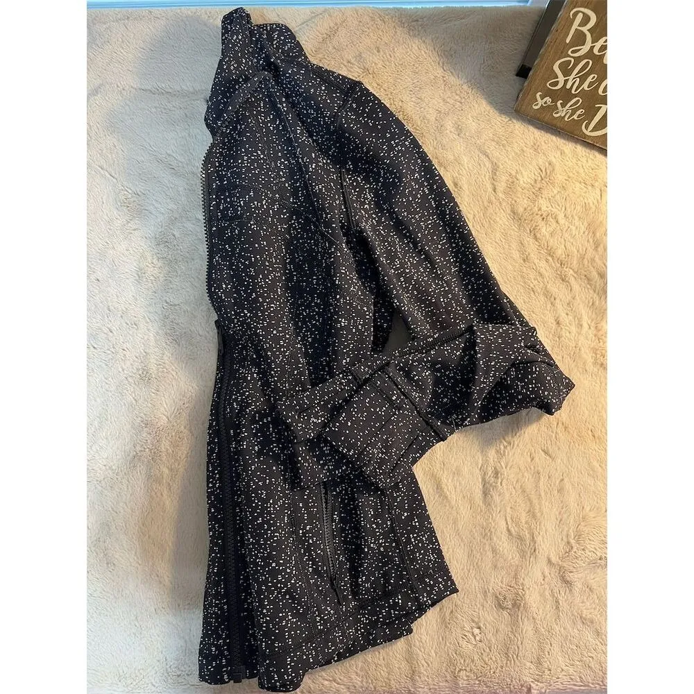 Lululemon Define Jacket Women's Size 4 Multicolor Track Jacket Black - Image 9