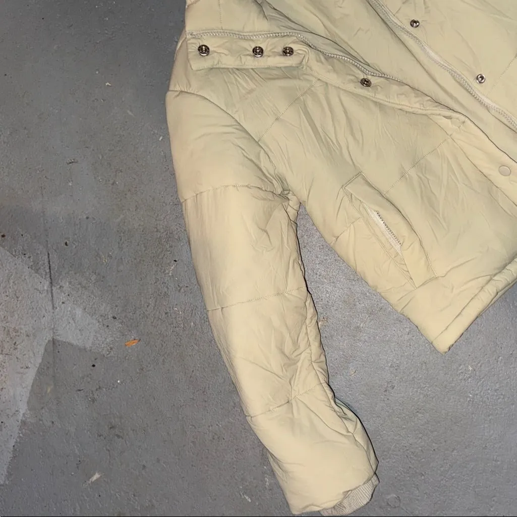 Rails light Gren Cream Quilted medium Jacket - Image 5