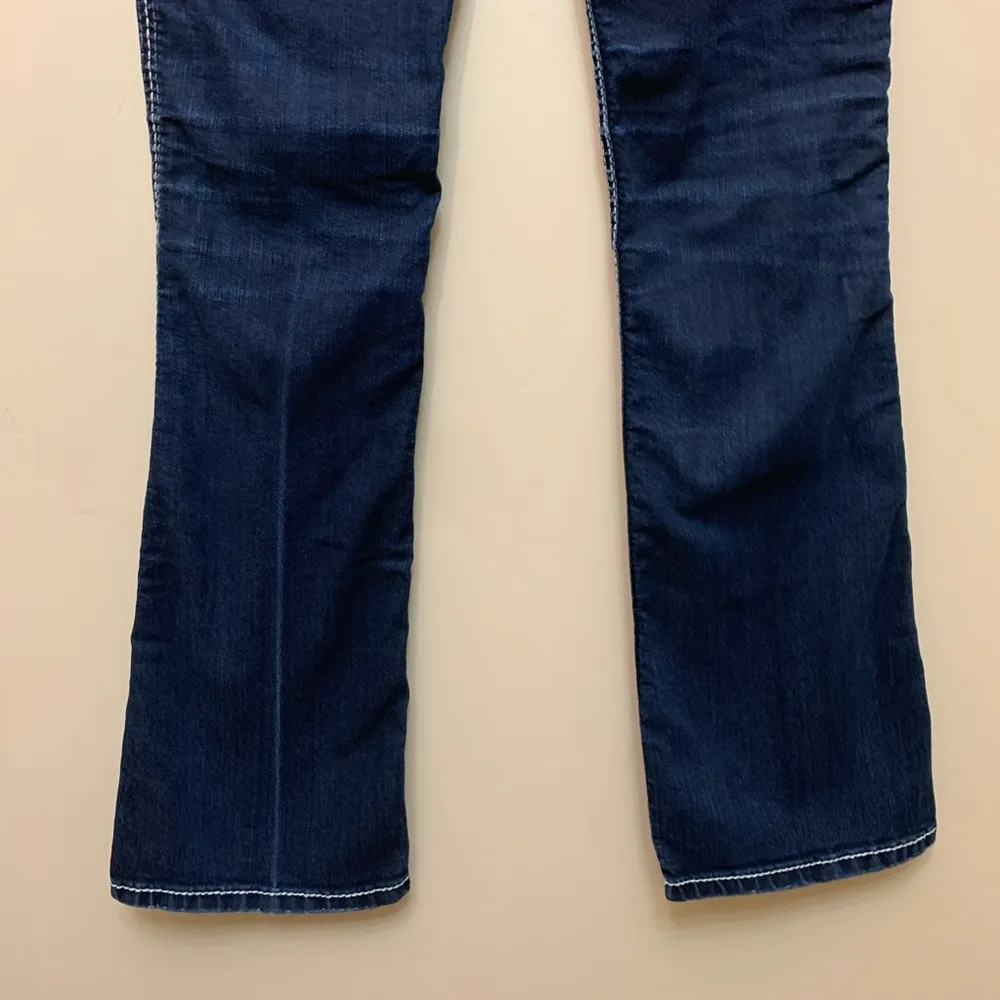 EUC Silver Frances 18” Bootcut Jeans Size 25/33 - Image 8