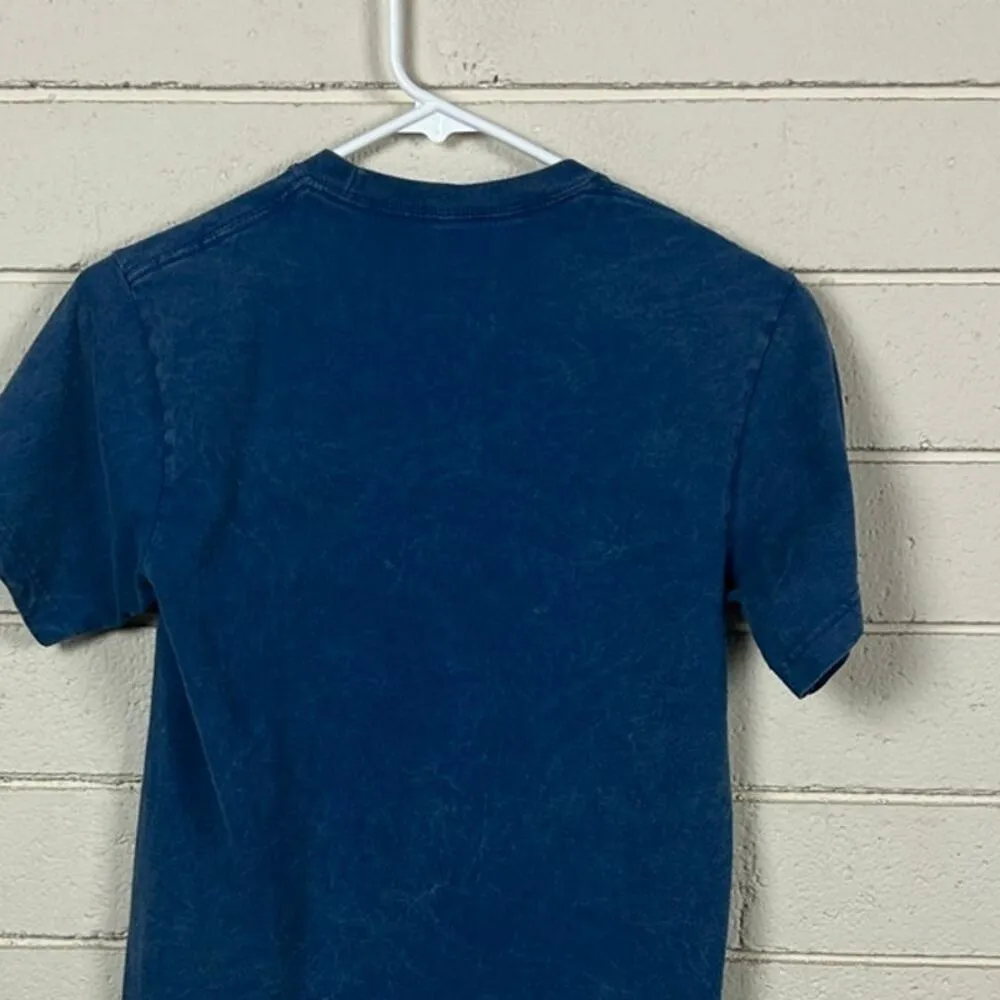 Social Culture Texas Rodeo Blue Tee size XS - Image 5