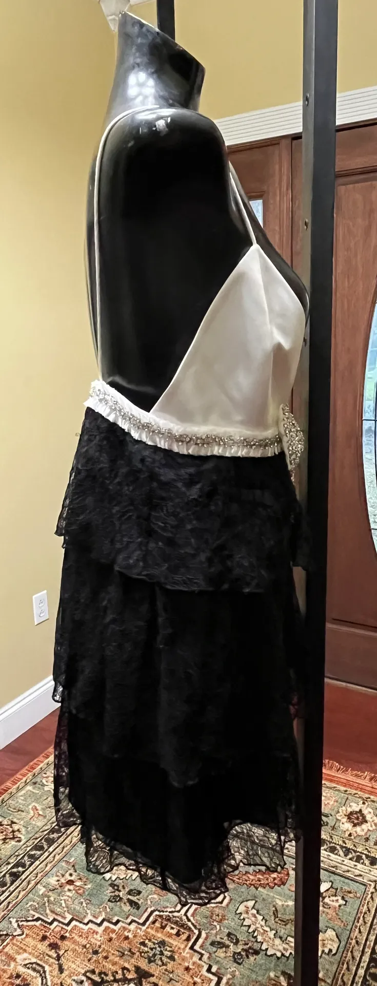 Dresses  Cairo Embellished Bow Mini Dress Size 8 - Image 8