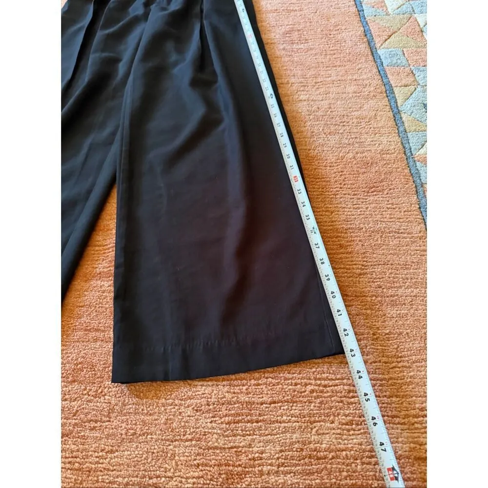 A New Day Black Wide Leg High Rise Dress Pants Women’s 4 - Image 4